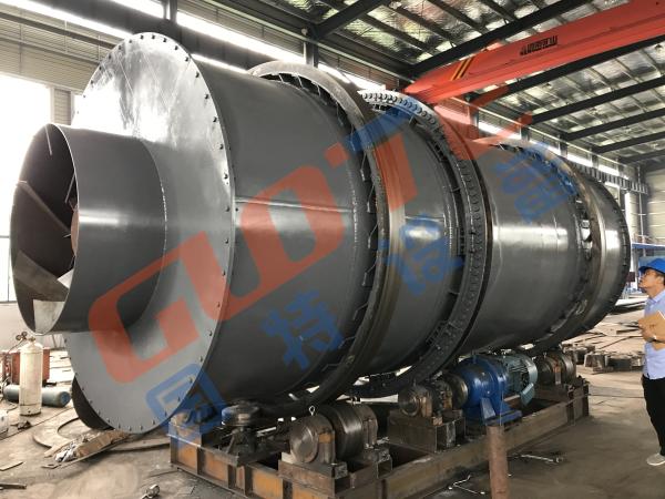 Quality Three Cylinder River Sand Rotary Dryer Machine Under Engineer'S Guidance for sale