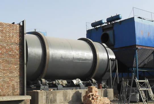 Quality Mineral High Temperature Silica Sand Drum Rotary Dryer For Mining Processing for sale