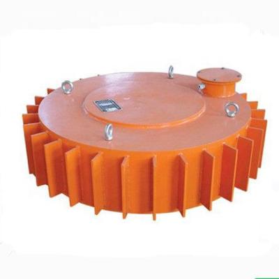 China Automatic Cleaning Cross Belt Electromagnetic Separator for Iron Separation for sale
