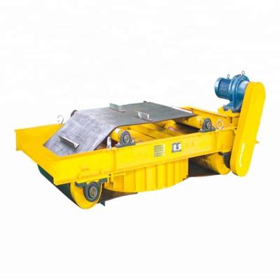 China 220V/380V Self Cleaning Conveyor Belt Overband Electromagnetic Separator Dry Iron Remover for sale
