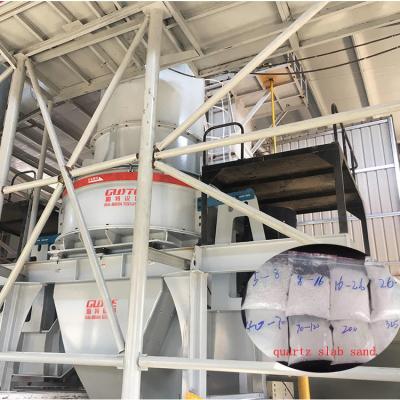 China Fabricación de trituradoras de piedra sin polvo y arena artificial para el procesamiento de cuarzo en venta