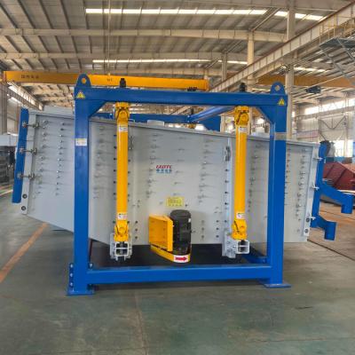 China Vibrating Screen Separator with Sieve Size of 1000*3000mm and Screen Mesh of 2-120mesh for sale