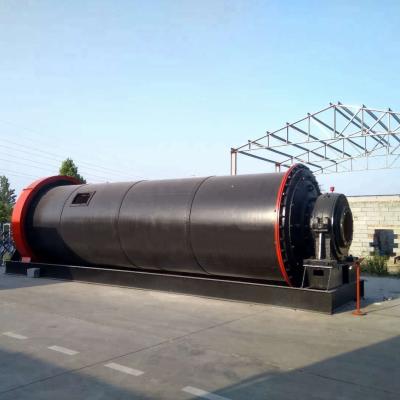 China 1.5-3m Ring Diameter Horizontal Silica Sand Quartz Ceramic Ball Mill Machine 5-12m Length for sale