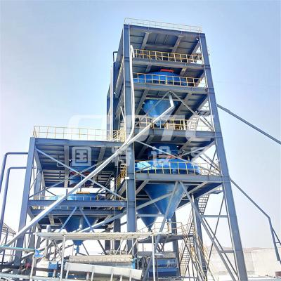 中国 グラスグレードのシリカ砂洗浄工場 完璧な砂分類生産ライン 販売のため