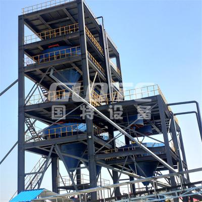 Cina Impianto di lavorazione della sabbia di silice di grado vetro con trituratrice a cono ISO CE in vendita