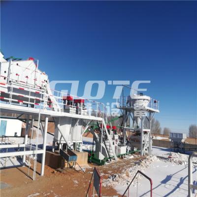 China High Performance  Cone Crusher For Wet Silica Sand Glass Sand Production Line for sale