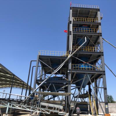 China High Efficiency  Glass Grade Silica Sand Processing Line Sand Washing Plant for sale