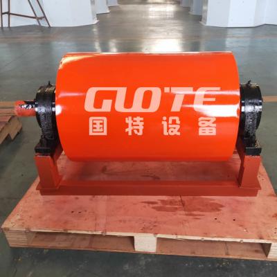 China Separador de banda transportadora de cinturón magnético de tambor de 8000 g para componentes del núcleo de la bomba de mineral de hierro Incluido en venta