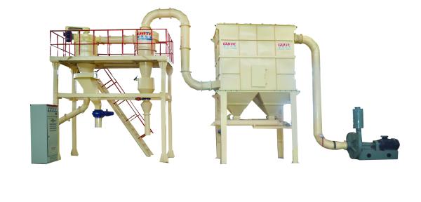Quality Calcium Carbonate Powder Air Classifier Separator Production Line with Steel for sale