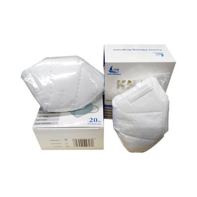 China GB2626-2006 Approved Folding Ant Dust KN95 Disposable Respirator Mask for sale