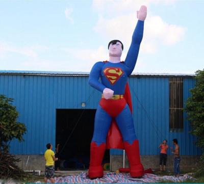 China 8 m ( 26 ft ) H Giant Beautiful Inflatable Super man for Decoration/Advertising/Promotion for sale