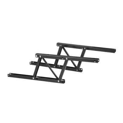 China coffee table lifting metal frame accessories coffee tea table mechanism spring square folding coffee table hardware for sale