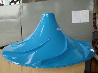 China Submersible Hyperboloid Propeller Mixer For Wastewater Treament Plant High Efficiency for sale