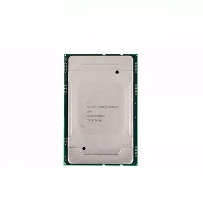 China Xeon broncea 3104 1,7 la base los 8.25M Cache del procesador 6 de la CPU del gigahertz INTEL en venta