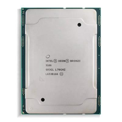 中国 11Mの隠し場所Intel Xeonは3106プロセッサ1.70 GHz 8の中心を青銅色にする 販売のため