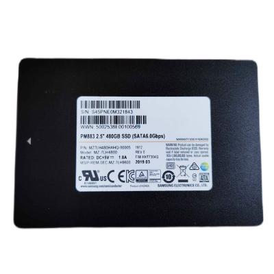 중국 MZ7LH480HAHQ SSD 삼성 PM883 480GB 내부 하드 드라이브 SSD 판매용