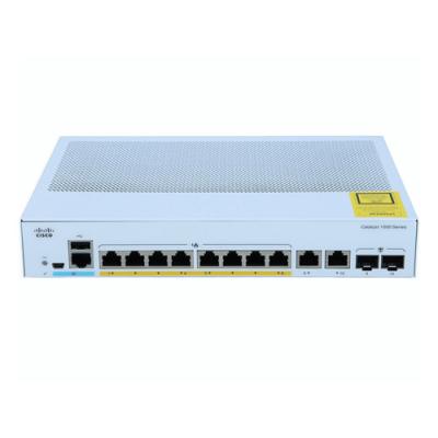 China Network management switch Cisco C1000-8P-E-2G-L 8-port gigabit  2x 1G SFP and RJ-45 combo uplinks POE 67W for sale