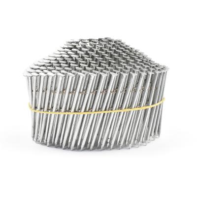 China Electric Galvanized Treatment 1-1/4-Inch x 0.092-Inch Full Round Head Pallet Coil Nails for sale