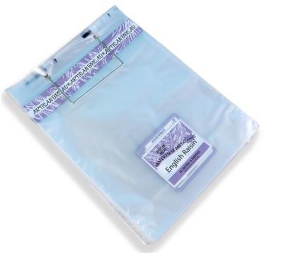 China GV transparente amigável de Eco dos sacos polis feitos sob encomenda do empacotamento de alimento Wicketed à venda