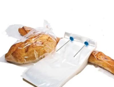 China Custom Micro Perforated Bread Bag Transparent Poly Food Packaging Recyclable for sale