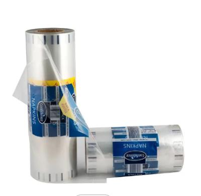 China Printing Laminated Film Packaging Heat seal Transparent Lamination Roll for sale
