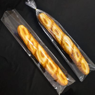 China Storage Polythene Recycle Plastic Bread Bags Breathable With Flat Handle for sale