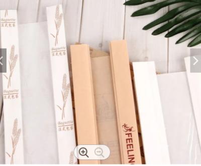 Κίνα Ανακυκλώσιμη τσάντα Baguette παραθύρων τσαντών ψωμιού εγγράφου cOem/της Kraft ODM προς πώληση