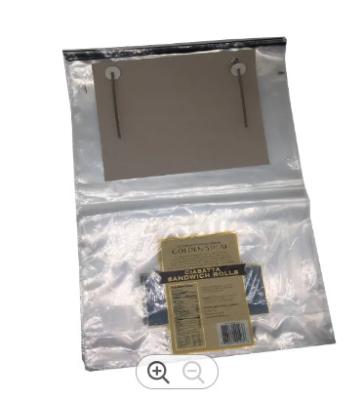 Chine Poly sacs de Wicketed de polyéthylène de pain de poids léger imperméable de sacs à vendre