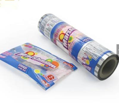 China PET / PE Laminated Film Roll Recycle 10 Colors Printability Customized for sale