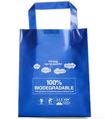 China Saco sustentável cortado personalizado Eco do punho do remendo do saco de plástico amigável à venda