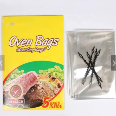 China Durable Chicken Oven Bag Customized 12mic Heat Sealable Oven Bags for sale