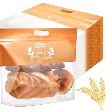 China Fresh Zippered Reusable Food Storage Bag For Homemade Bread Loaf en venta