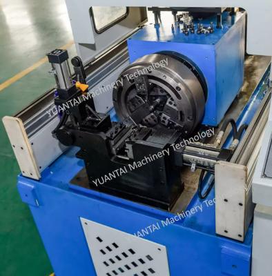 China PLC Control Hydraulic Drive Rotary Grooving Machine For AC Auto Industry for sale