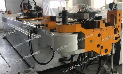 China Stoß-verbiegende Art automatisierte Stahlrohrbiegemaschine des Rohr-Bieger-CNC80RHS zu verkaufen