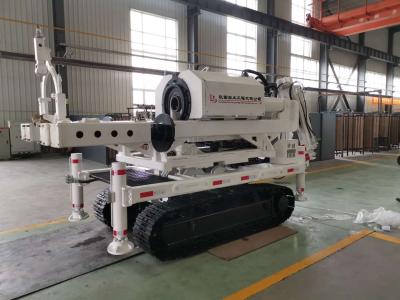 China Core Drilling 185M Depth Hydraulic Crawler Drilling Machine for sale