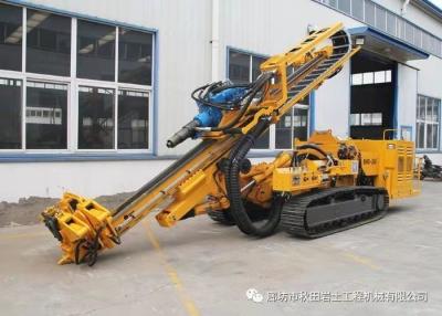 China Double Speed Tramming Motor Percussion Drill Rig BHD - 260 for sale