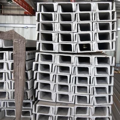 China 201 202 301 304 316 420 430 seções de aço inoxidável laminadas a alta temperatura da guarnição da barra da canaleta em U 904l à venda