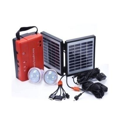 China Mini Solar Panel Kits With Led Energy Saving Light For Home Grid System SL051.7X2 for sale