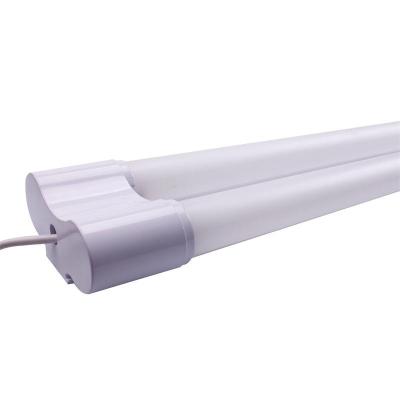 China O tubo de vidro plástico integrado simples ou duplo do diodo emissor de luz do tubo ilumina a lâmpada 2ft da luz do diodo emissor de luz T8 3ft 4ft 5ft 18W 24W 36W 44W à venda
