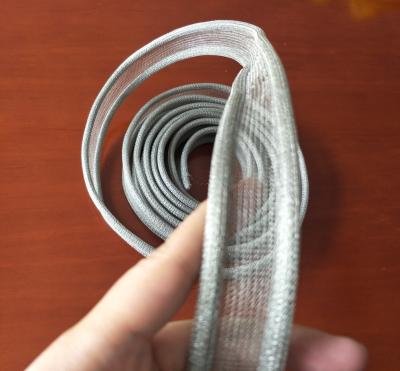 China 50m Length Conductive Gaskets Emi Rf Shielding Monel Material Wire Mesh For Mri Door for sale