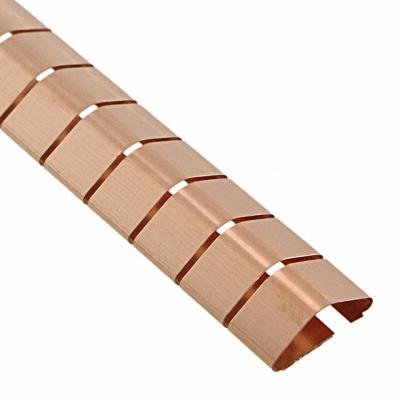 China 0.11mm Emi Shielding Gasket Beryllium Copper Finger Strips for sale
