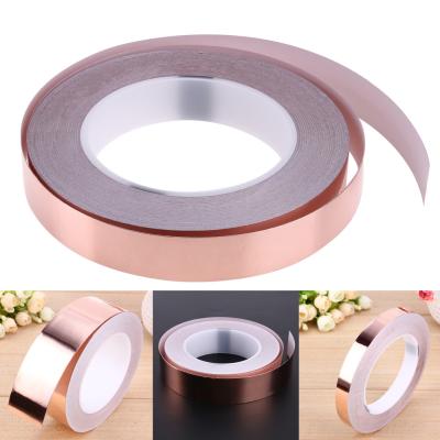 Chine 25mm Width Double Sided Conductive Copper Tape 0.1mm Antistatic à vendre