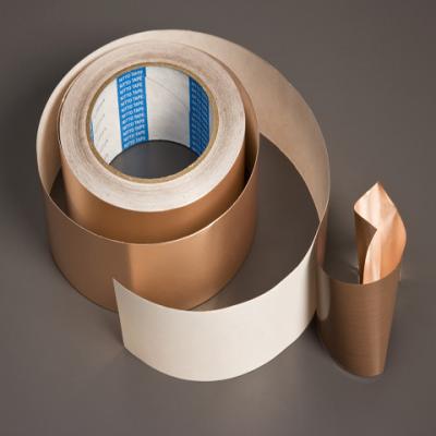 China 50mm Width Conductive Adhesive Copper Tape For Shielded Panel for sale