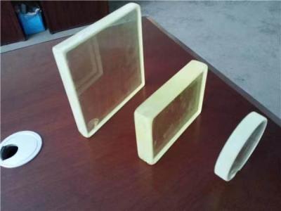 China 15 Mm*1200 Mm*1000 Mm X Ray Lead Glass Radiation Protection Ct Room Shielding for sale