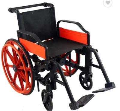 China Elderly Patient Mri Wheelchair Folding Non Magnetic for sale
