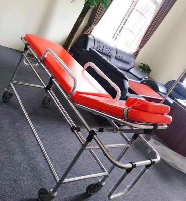 China Patients Transport Non Magnetic Stretcher Use In 1.5 T Mri Machine Rooms for sale