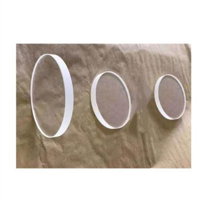 China Round X Ray Lead Glass 8mm / 10mm / 12mm / 40mm Thickness Polished Surface Finish for sale
