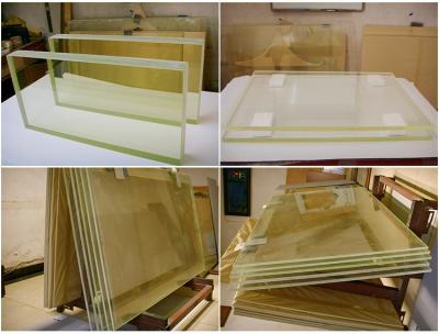 Китай 12 мм толщины рентгеновское свинцовое стекло с гладким краем продается