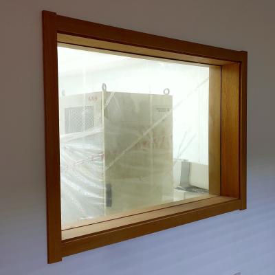 China 12mm Lead Glass Radiation For Nuclear Medicine Facilities for sale