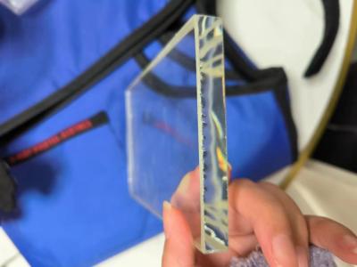 China 2 Pbmm de plomo equivalente de vidrio de plomo de rayos X para equipos de protección contra la radiación en venta